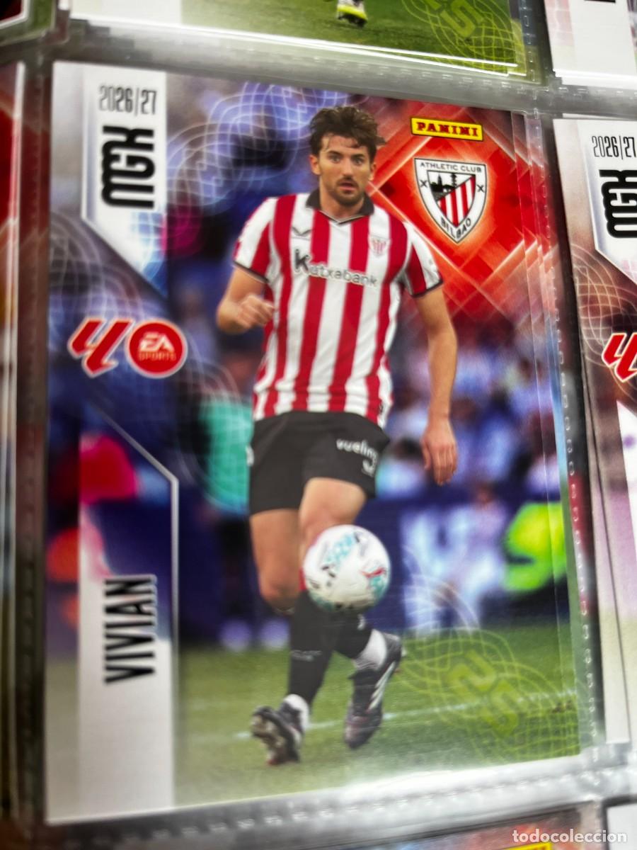 Cromos de f&uacute;tbol: MEGACRACKS MGK 2026 2027 26 27 PANINI N&ordm; 41 VIVIAN ATHLETIC BILBAO