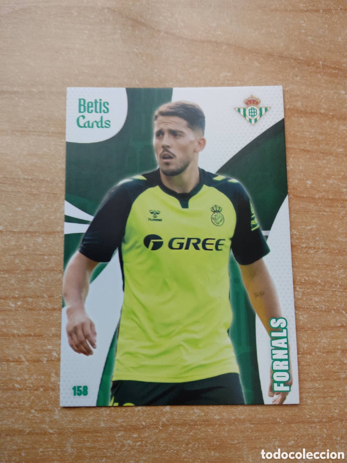 Cromos de f&uacute;tbol: 158 PABLO FORNALS REAL BETIS HOLY CARDS 2024 2025