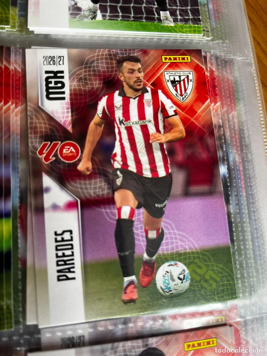 Cromos de f&uacute;tbol: MEGACRACKS MGK 2026 2027 26 27 PANINI N&ordm; 42 PAREDES ATHLETIC BILBAO