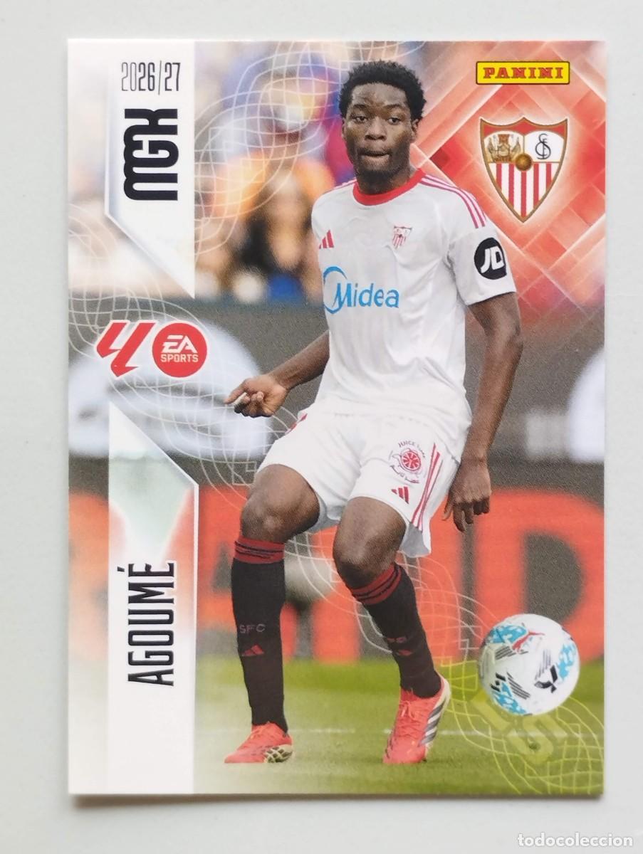 Cartes &agrave; collectionner de Football: CROMO CARD 2026 2027 MEGACRACKS 27 26 MGK PANINI AGOUME 335 SEVILLA