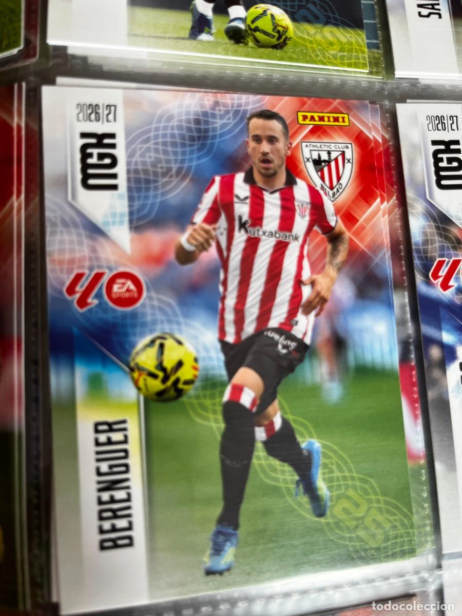 Cromos de f&uacute;tbol: MEGACRACKS MGK 2026 2027 26 27 PANINI N&ordm; 50 BERENGUER ATHLETIC BILBAO