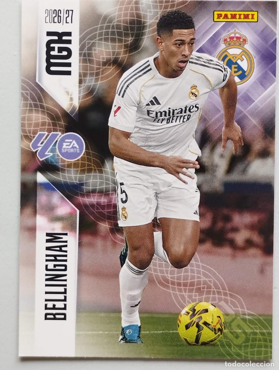 Cromos de f&uacute;tbol: CROMO CARD 2026 2027 MEGACRACKS 27 26 MGK PANINI BELLINGHAM 228 REAL MADRID