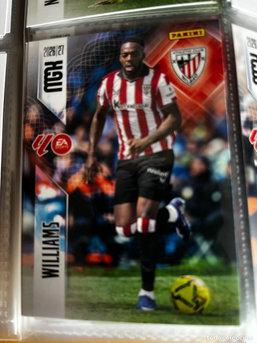 Cromos de f&uacute;tbol: MEGACRACKS MGK 2026 2027 26 27 PANINI N&ordm; 52 I&Ntilde;AKI WILLIAMS ATHLETIC BILBAO