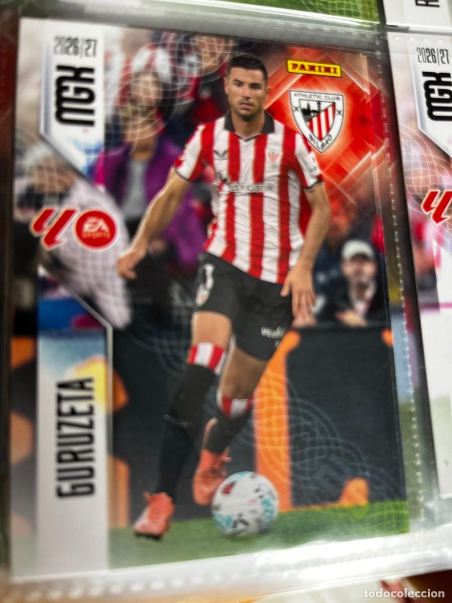 Cromos de f&uacute;tbol: MEGACRACKS MGK 2026 2027 26 27 PANINI N&ordm; 53 GURUZETA ATHLETIC BILBAO