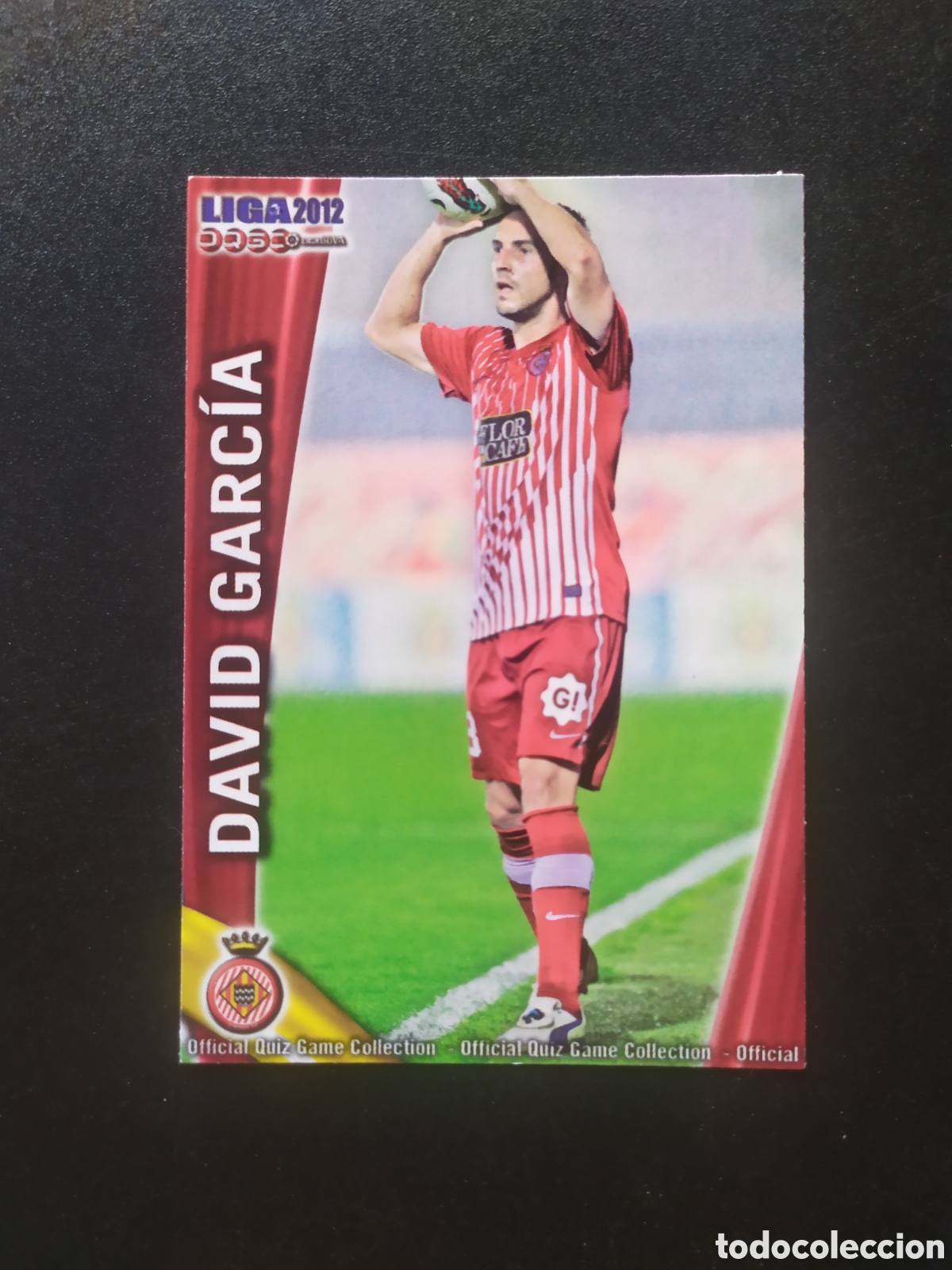 Cromos de f&uacute;tbol: Mundicromo fichas Liga 2011 2012 11 12 David Garc&iacute;a n&deg; 926 Girona