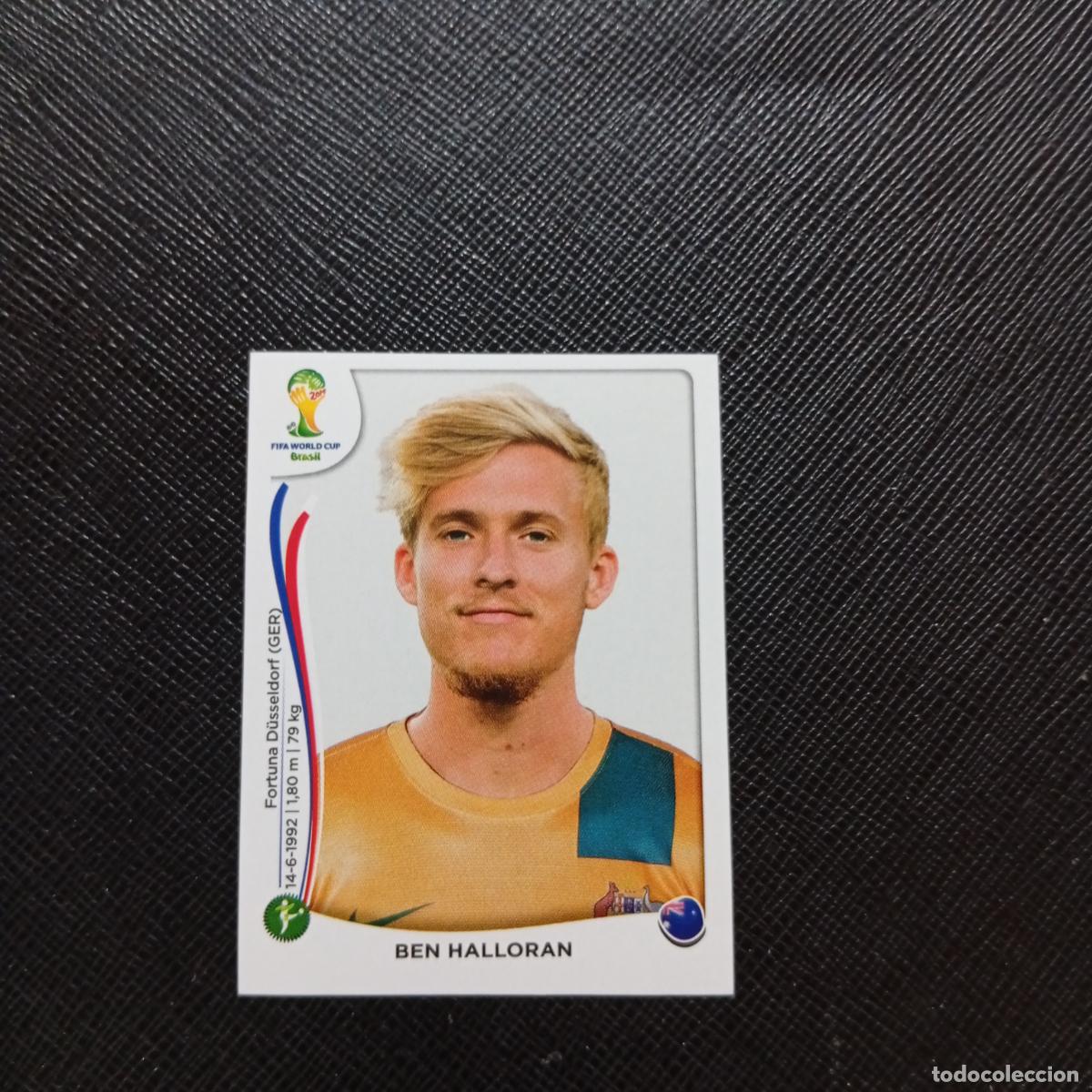 Cromos de f&uacute;tbol: 181 BEN HALLORAN AUSTRALIA PANINI MUNDIAL BRASIL 2014 CROMO FUTBOL 14 - SIN PEGAR - CJ1