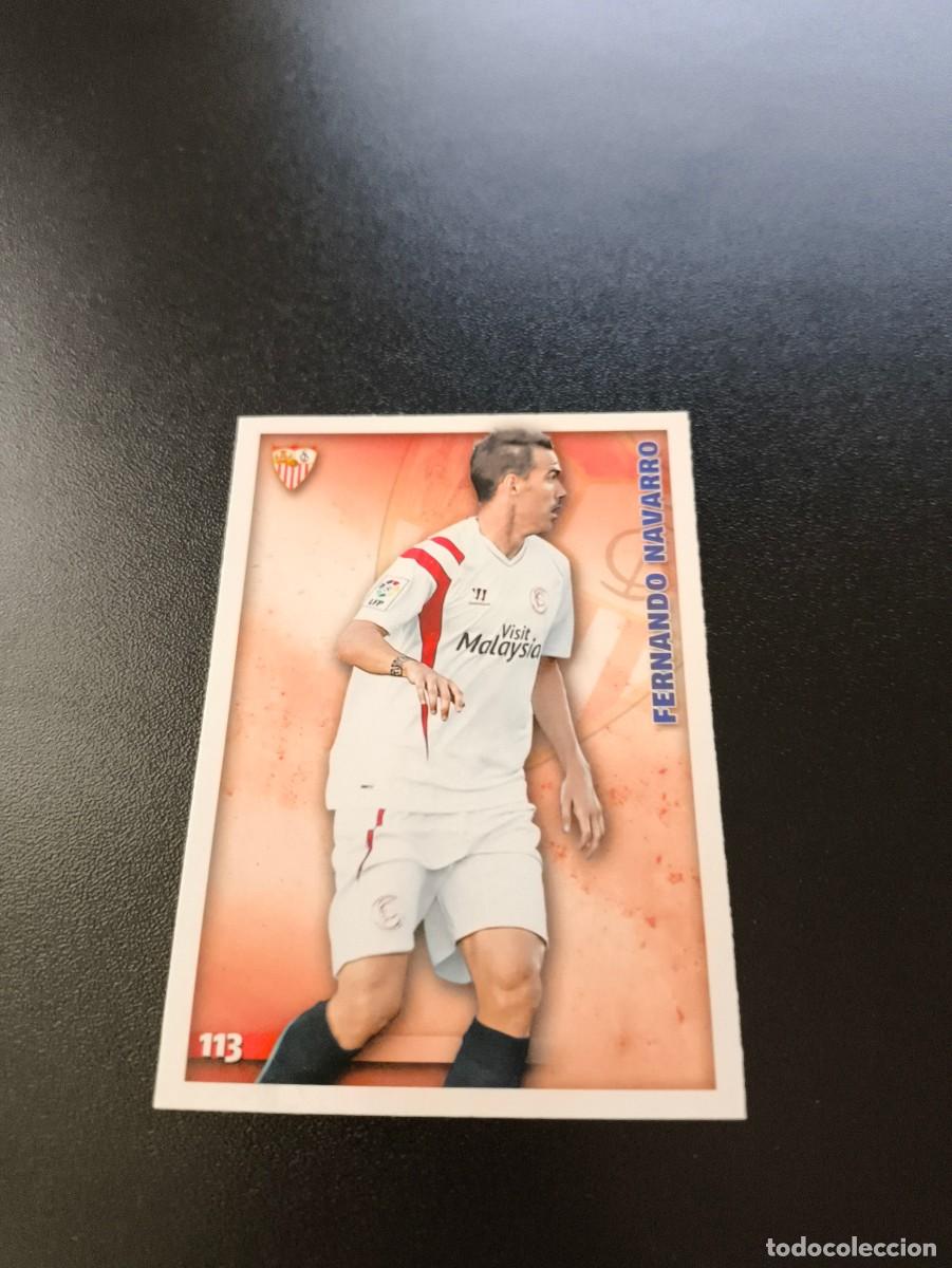 Cromos de f&uacute;tbol: 113 Fernando Navarro SEVILLA MUNDICROMO LIGA 2014 2015 14 15 NO PANINI ESTE