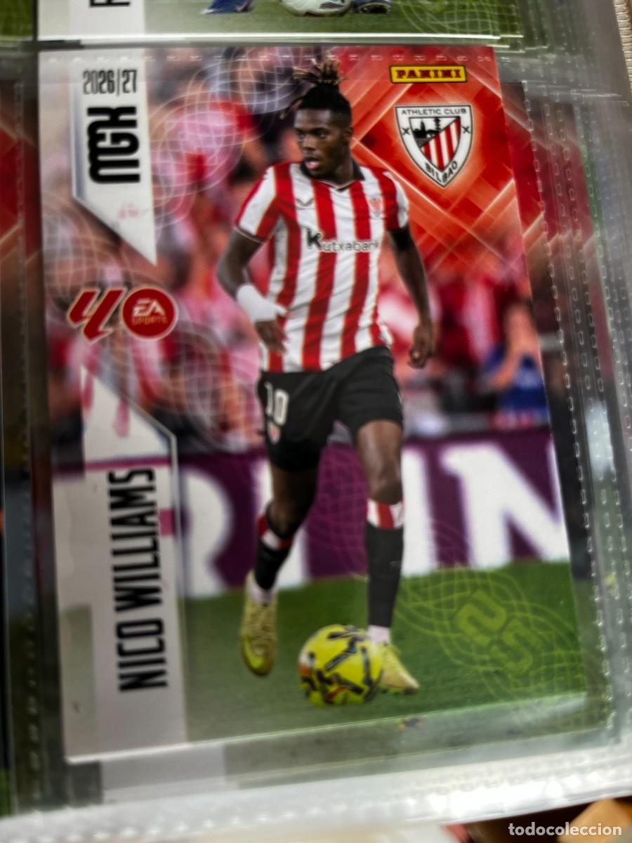 Cromos de f&uacute;tbol: MEGACRACKS MGK 2026 2027 26 27 PANINI N&ordm; 54 NICO WILLIAMS ATHLETIC BILBAO
