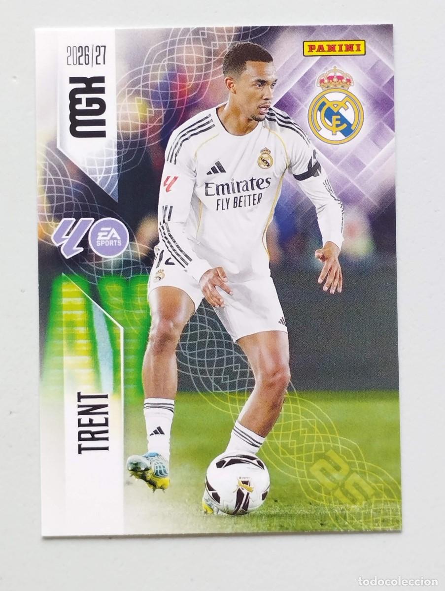 Cromos de f&uacute;tbol: CROMO CARD 2026 2027 MEGACRACKS 27 26 MGK PANINI TRENT ALEXANDER-ARNOLD 220 REAL MADRID