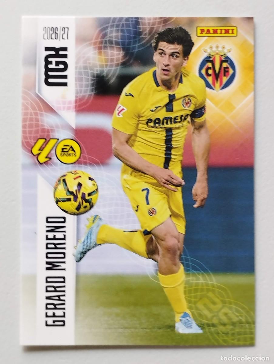Football Stickers: CROMO CARD 2026 2027 MEGACRACKS 27 26 MGK PANINI GERARD MORENO 378 VILLARREAL