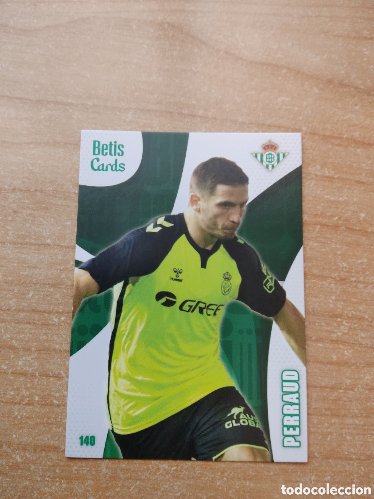 Football Stickers: 140 PERRAUD REAL BETIS HOLY CARDS 2024 2025