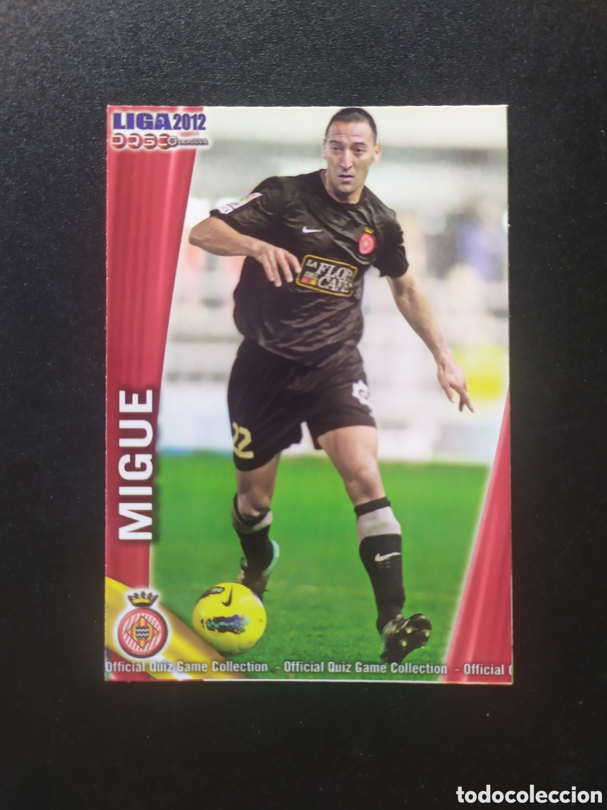 Football Stickers: Mundicromo fichas Liga 2011 2012 11 12 Migue n&deg; 929 Girona