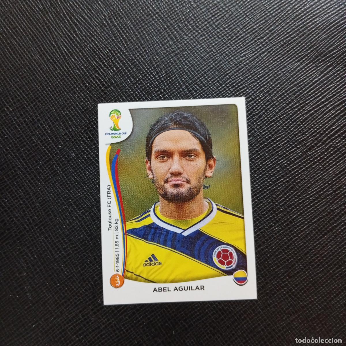 Cromos de f&uacute;tbol: 194 ABEL AGUILAR COLOMBIA PANINI MUNDIAL BRASIL 2014 CROMO FUTBOL 14 - SIN PEGAR - CJ1