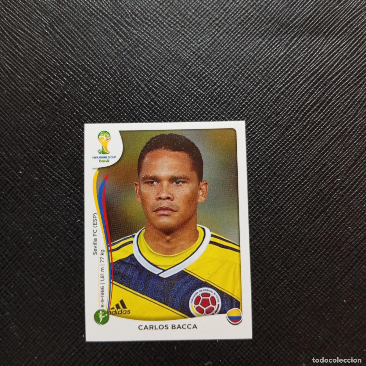 Cromos de f&uacute;tbol: 198 CARLOS BACCA COLOMBIA PANINI MUNDIAL BRASIL 2014 CROMO FUTBOL 14 - SIN PEGAR - CJ1