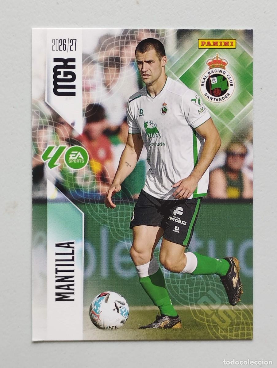 Cromos de f&uacute;tbol: CROMO CARD 2026 2027 MEGACRACKS 27 26 MGK PANINI MANTILLA 274 RACING DE SANTANDER