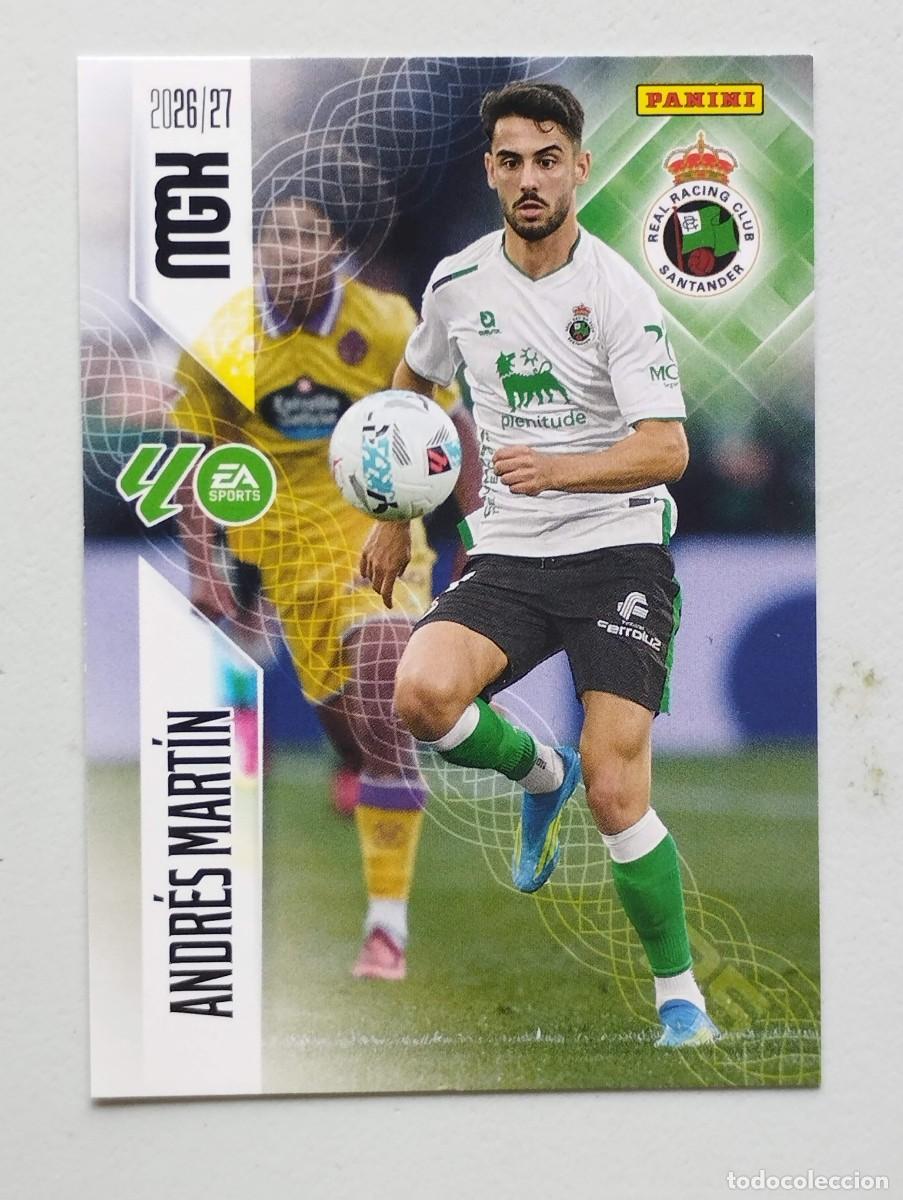 Football Stickers: CROMO CARD 2026 2027 MEGACRACKS 27 26 MGK PANINI ANDRES MARTIN 285 RACING DE SANTANDER