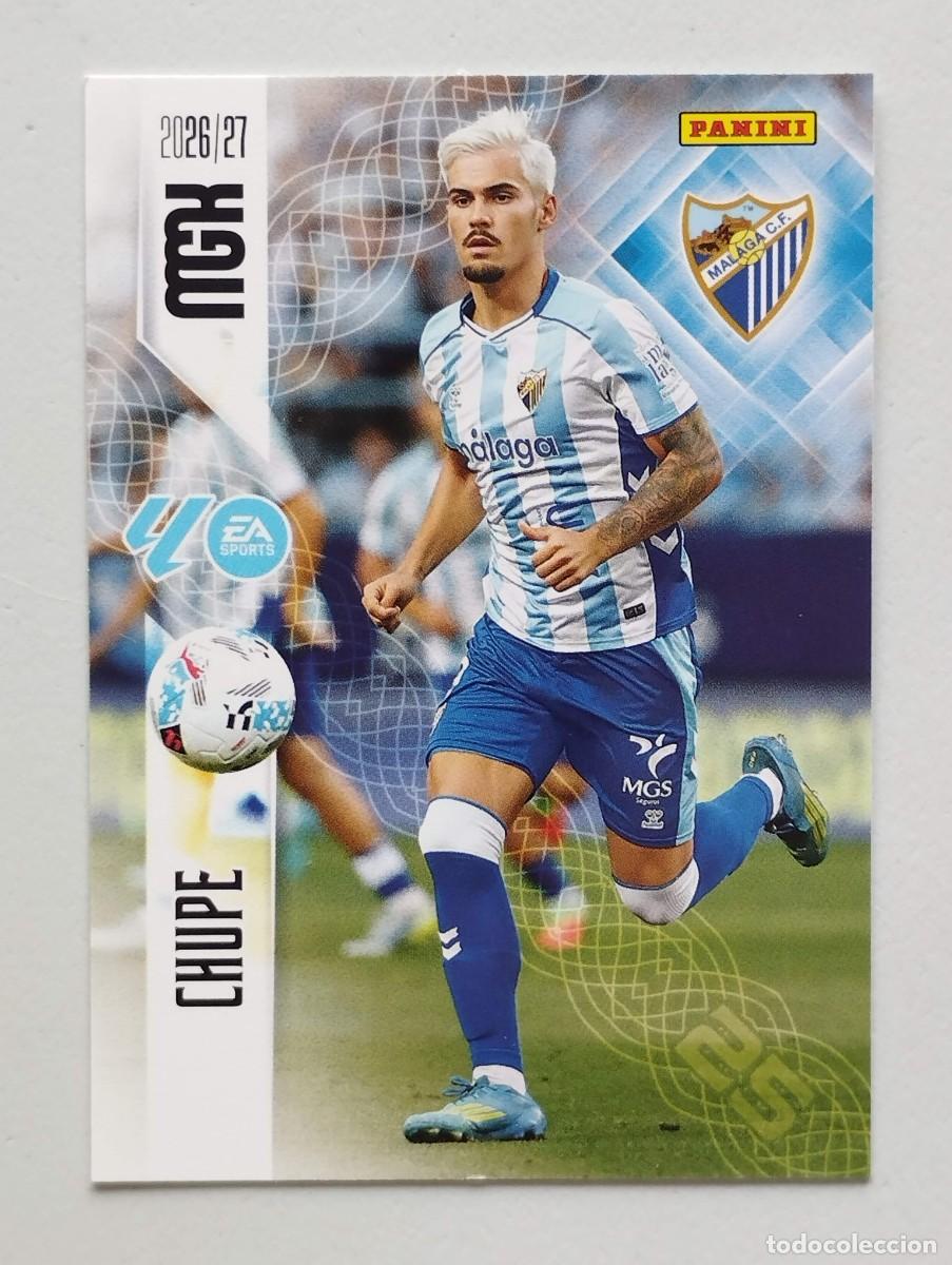 Football Stickers: CROMO CARD 2026 2027 MEGACRACKS 27 26 MGK PANINI CHUPE 252 MALAGA