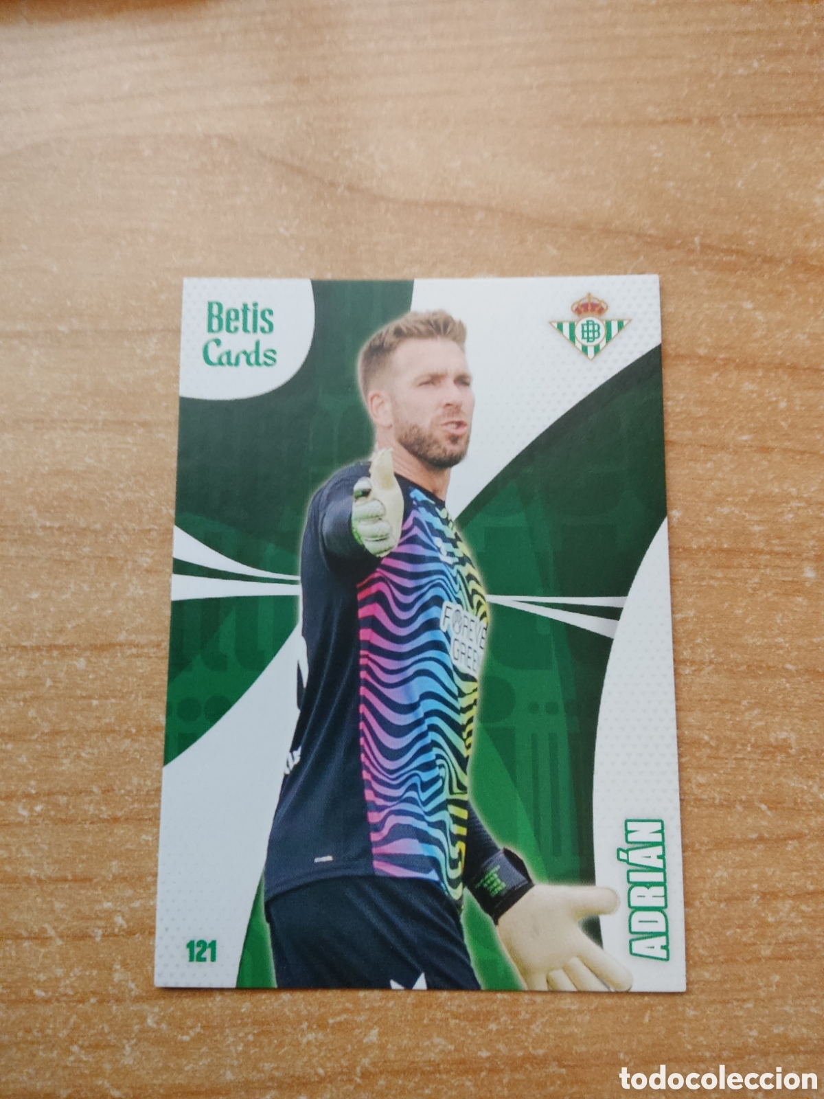 Cromos de f&uacute;tbol: 121 ADRIAN REAL BETIS HOLY CARDS 2024 2025