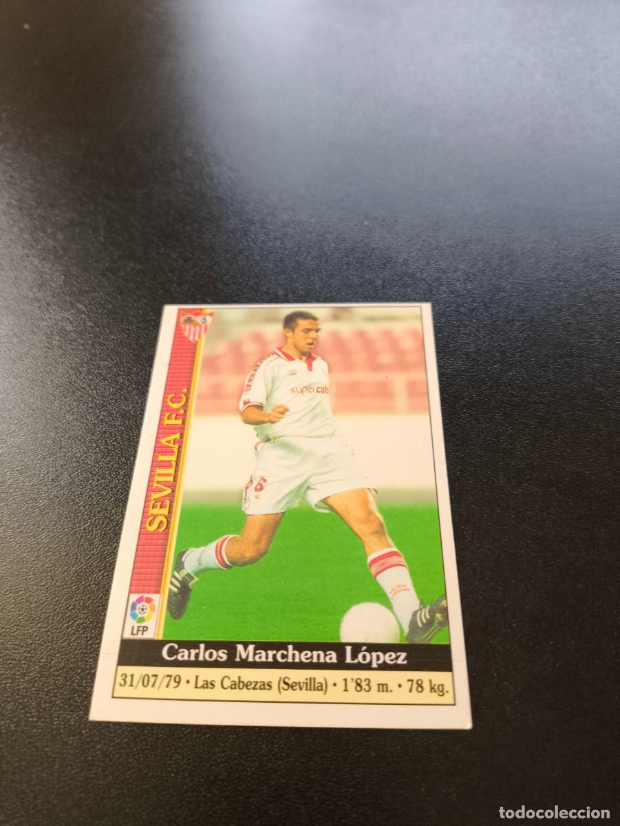 Cromos de f&uacute;tbol: 535 Marchena SEVILLA ULTIMA HORA III MUNDICROMO FICHAS LIGA 1999 2000 99 00 NO PANINI ESTE
