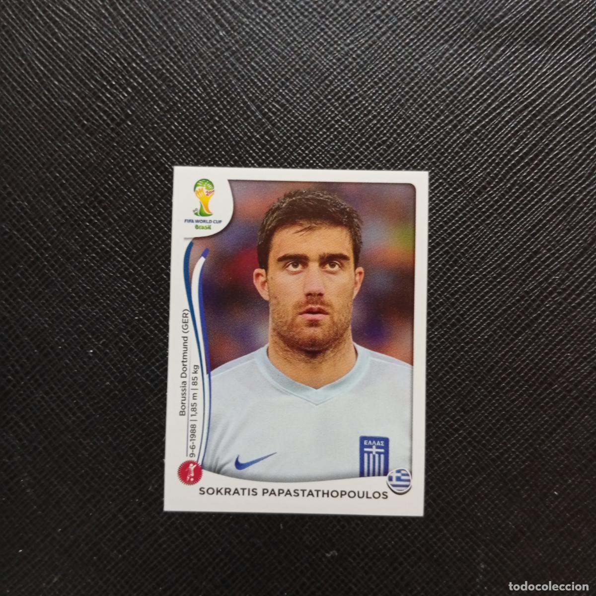 Cromos de f&uacute;tbol: 207 PAPASTATHOPOULOS GRECIA PANINI MUNDIAL BRASIL 2014 CROMO FUTBOL 14 - SIN PEGAR - CJ1