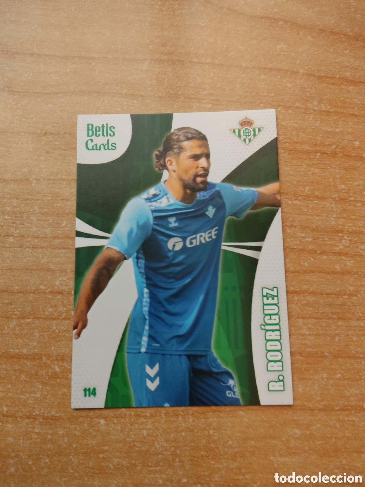 Cromos de f&uacute;tbol: 114 RICARDO RODRIGUEZ REAL BETIS HOLY CARDS 2024 2025