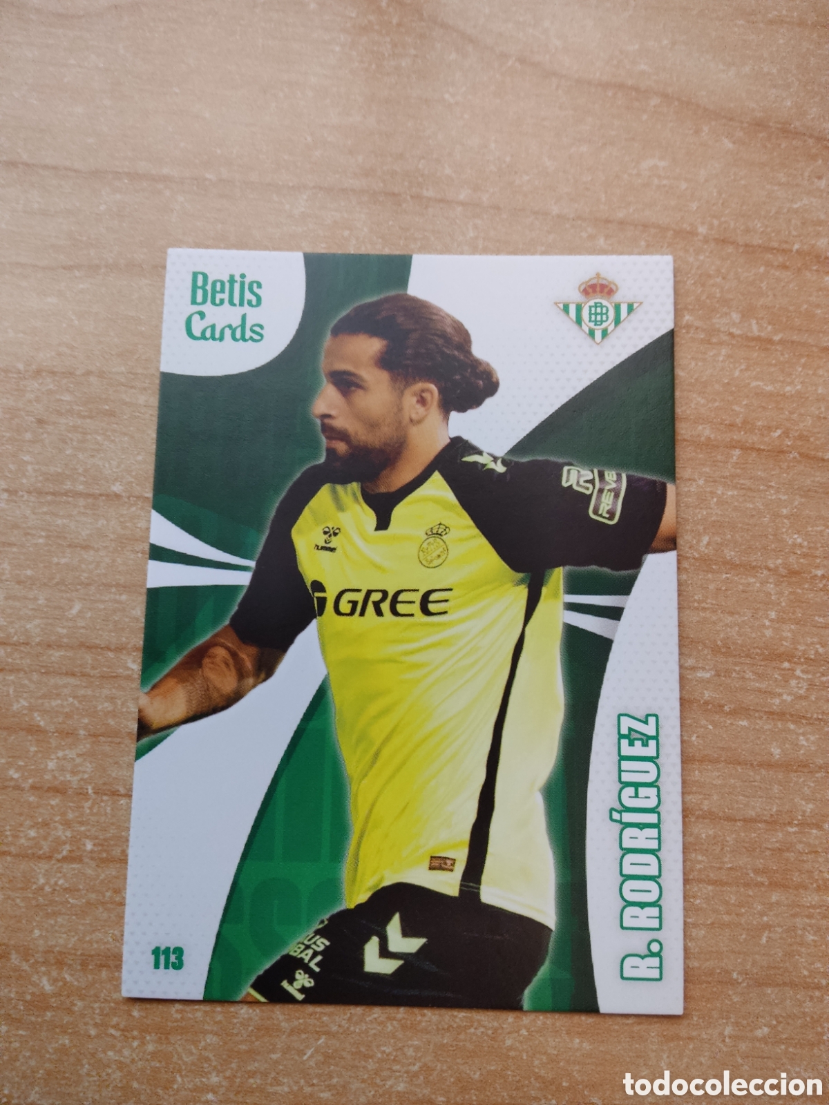 Cromos de f&uacute;tbol: 113 RICARDO RODRIGUEZ REAL BETIS HOLY CARDS 2024 2025