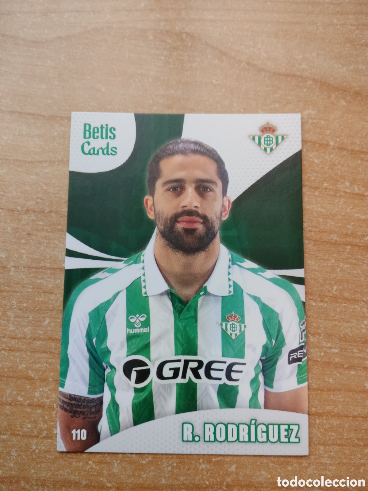 Cromos de f&uacute;tbol: 110 RICARDO RODRIGUEZ REAL BETIS HOLY CARDS 2024 2025
