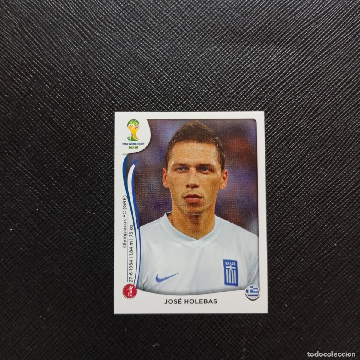 Cromos de f&uacute;tbol: 210 JOSE HOLEBAS GRECIA PANINI MUNDIAL BRASIL 2014 CROMO FUTBOL 14 - SIN PEGAR - CJ1