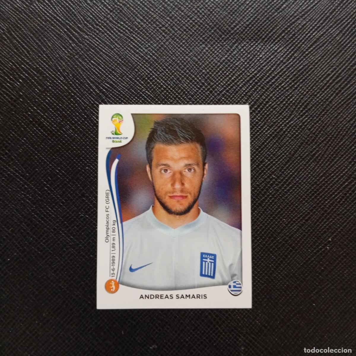 Cromos de f&uacute;tbol: 212 ANDREAS SAMARIS GRECIA PANINI MUNDIAL BRASIL 2014 CROMO FUTBOL 14 - SIN PEGAR - CJ1
