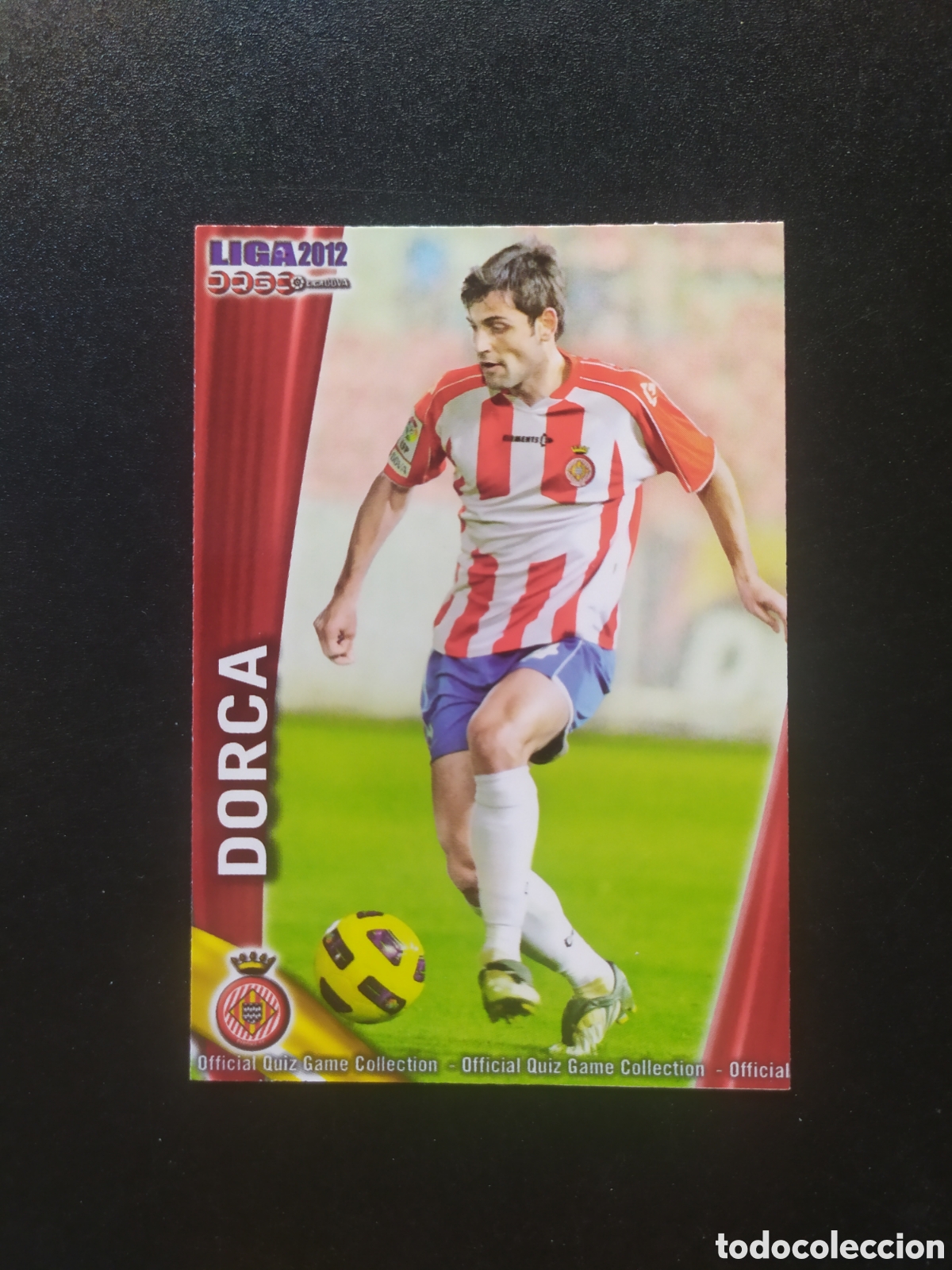 Cromos de f&uacute;tbol: Mundicromo fichas Liga 2011 2012 11 12 Dorca n&deg; 933 Girona