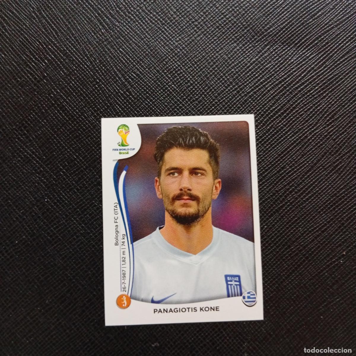 Cromos de f&uacute;tbol: 216 PANAGIOTIS KONE GRECIA PANINI MUNDIAL BRASIL 2014 CROMO FUTBOL 14 - SIN PEGAR - CJ1