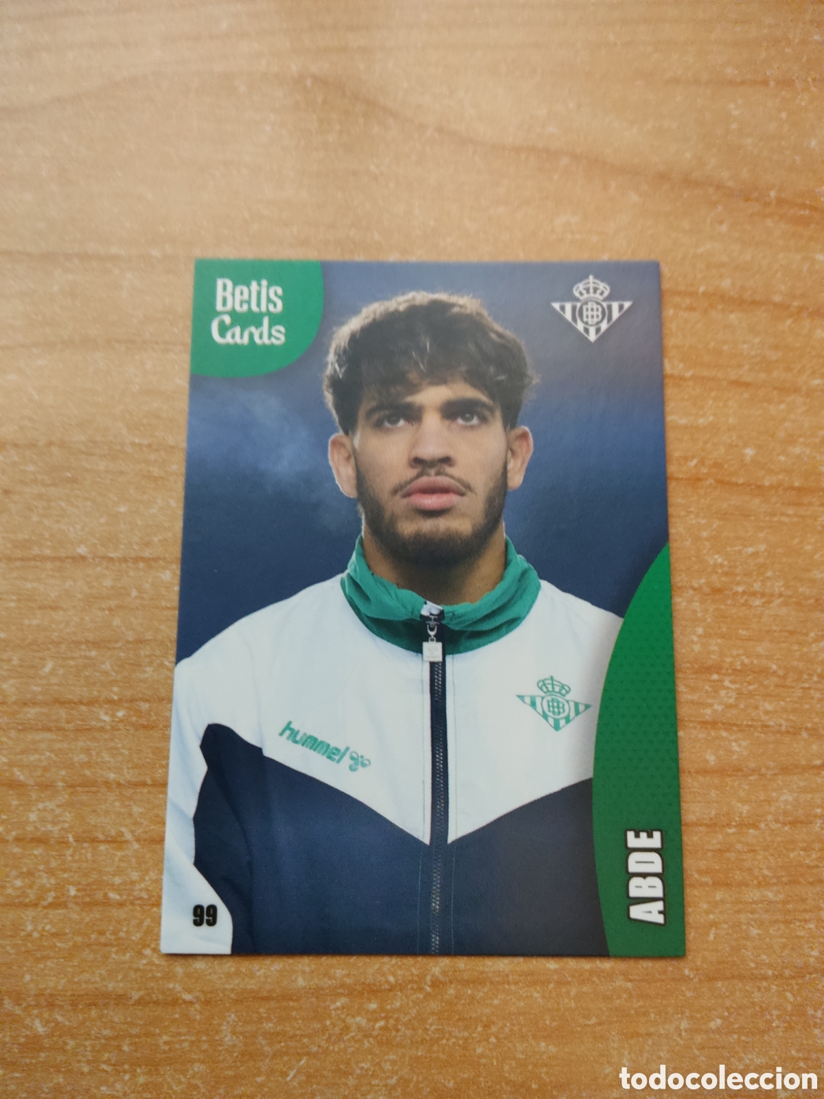 Cromos de f&uacute;tbol: 99 ABDE REAL BETIS HOLY CARDS 2024 2025