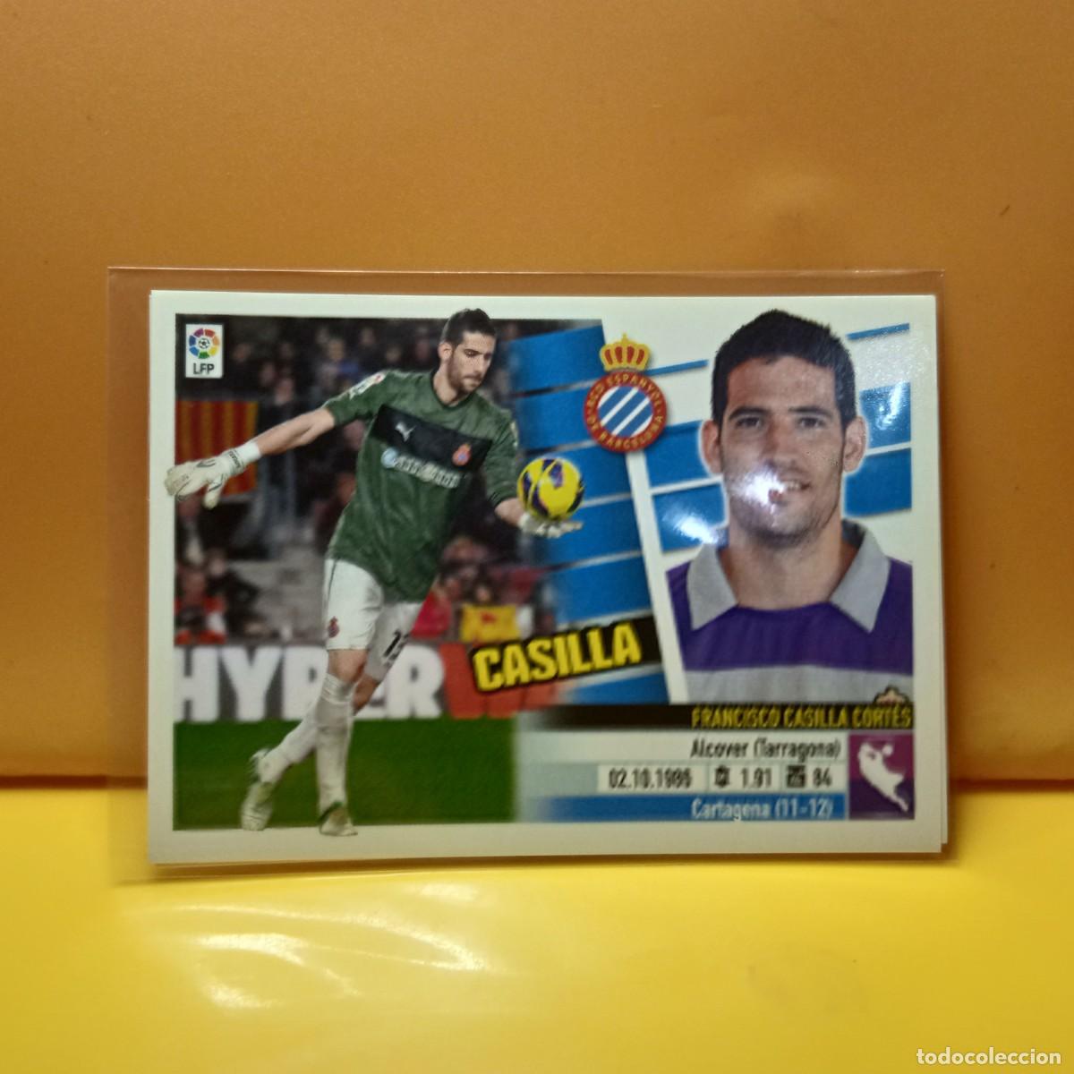 Cromos de f&uacute;tbol: EDICIONES ESTE: 2013 2014 13 14 R.C.D ESPANYOL CAsilla 1