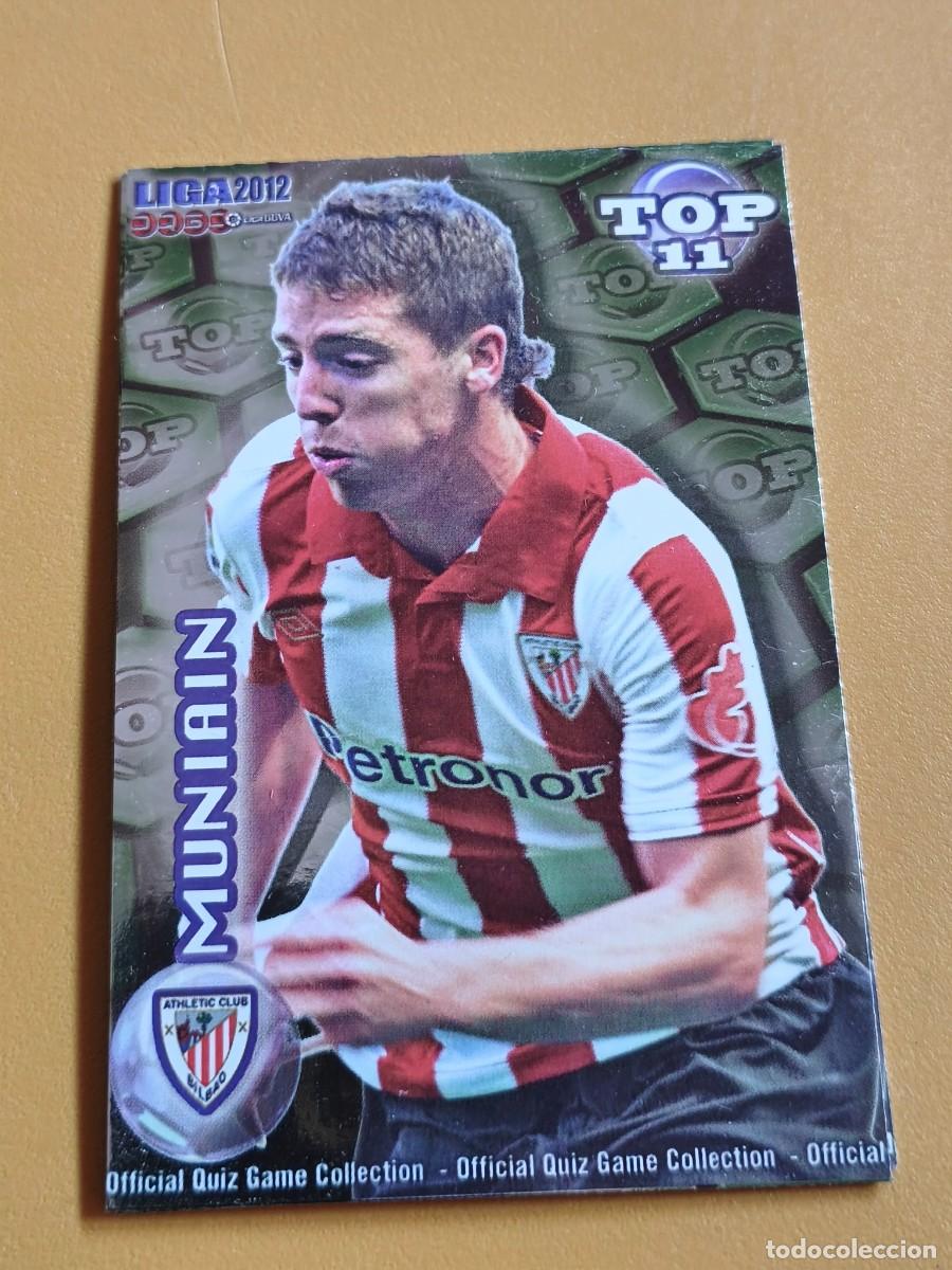 Cromos de f&uacute;tbol: muniain, liga 2012 top