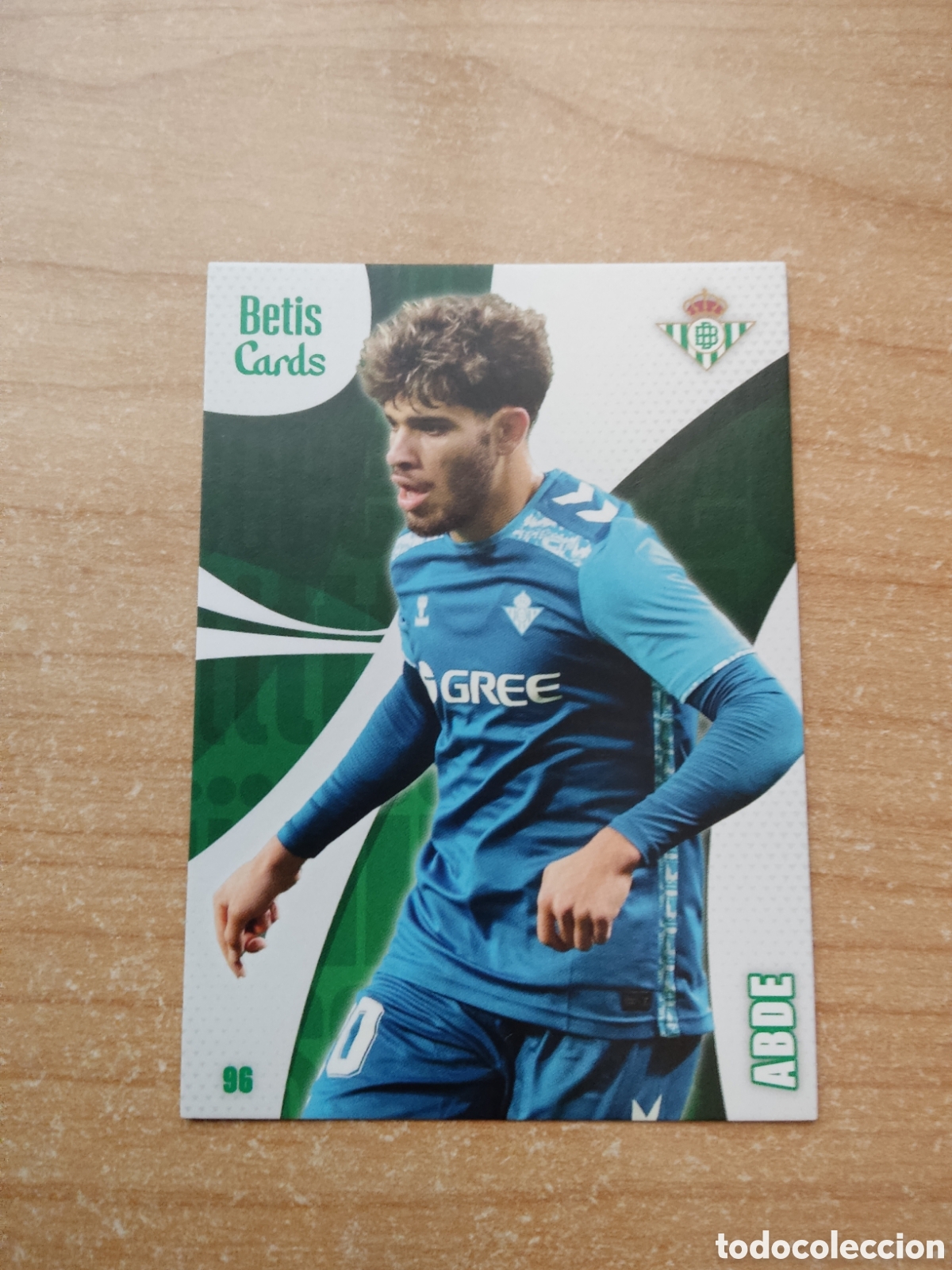 Cromos de f&uacute;tbol: 96 ABDE REAL BETIS HOLY CARDS 2024 2025