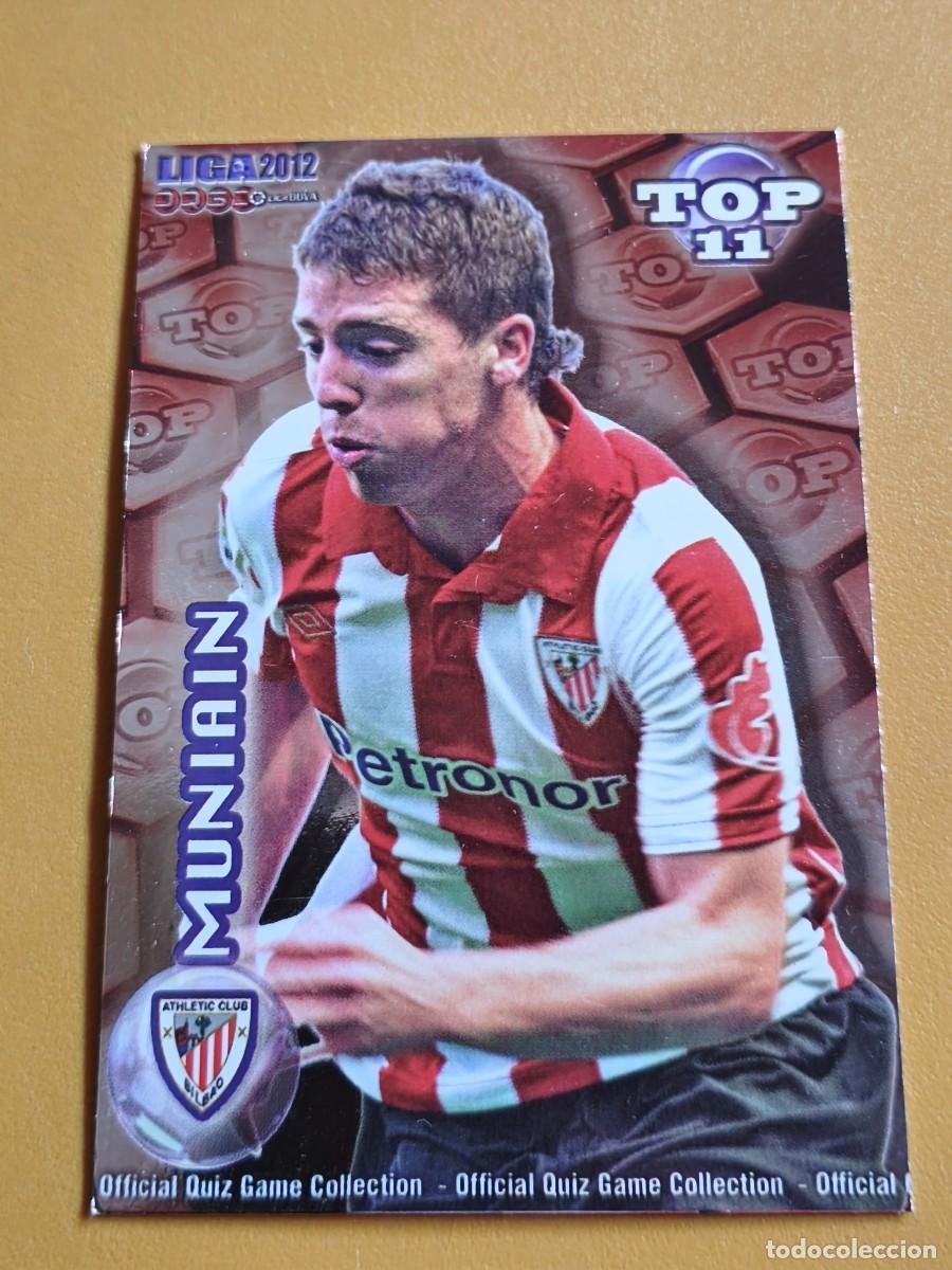 Cromos de f&uacute;tbol: muniain, liga 2012 top