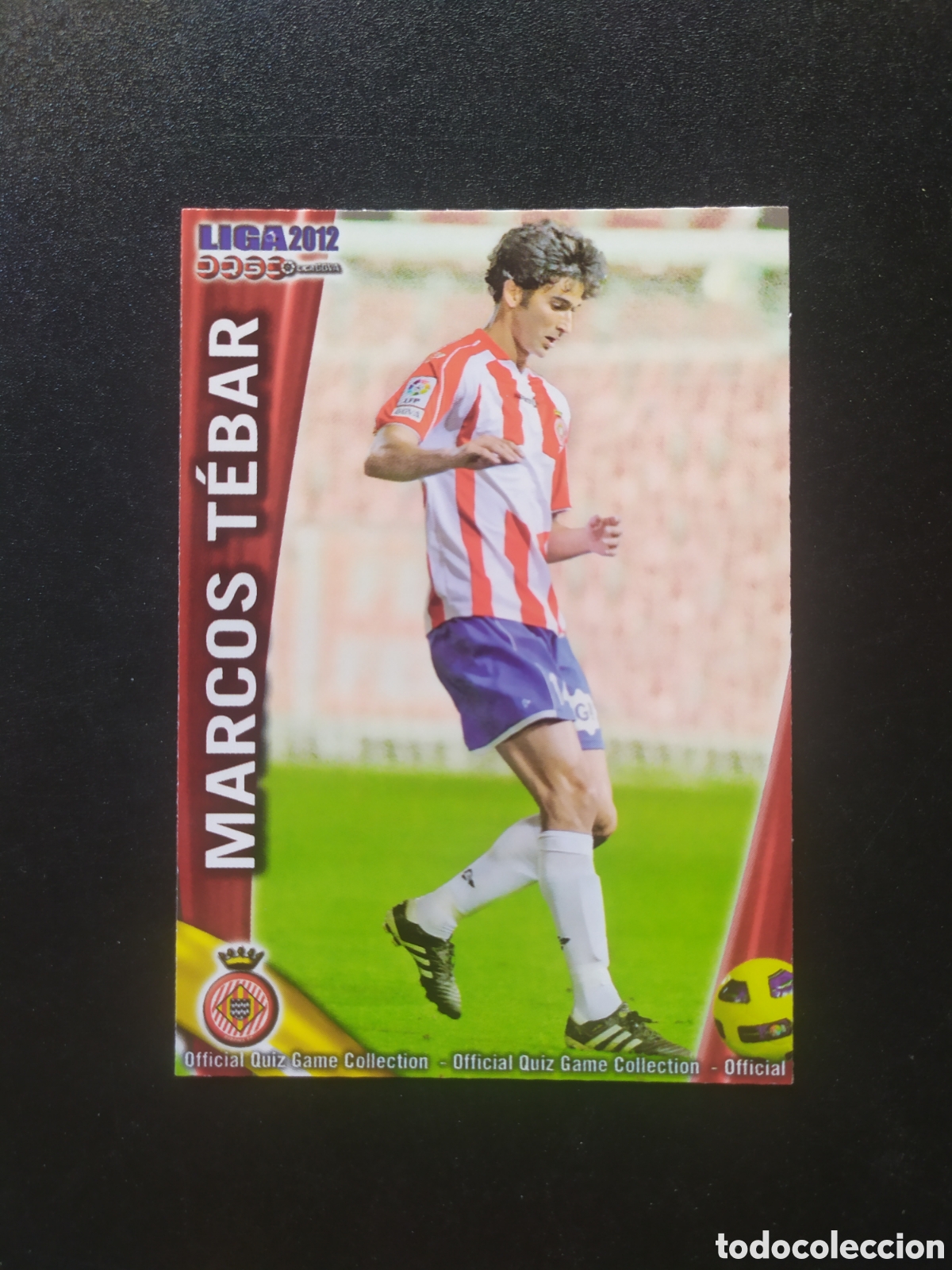 Cromos de f&uacute;tbol: Mundicromo fichas Liga 2011 2012 11 12 Marcos Tebar n&deg; 935 Girona