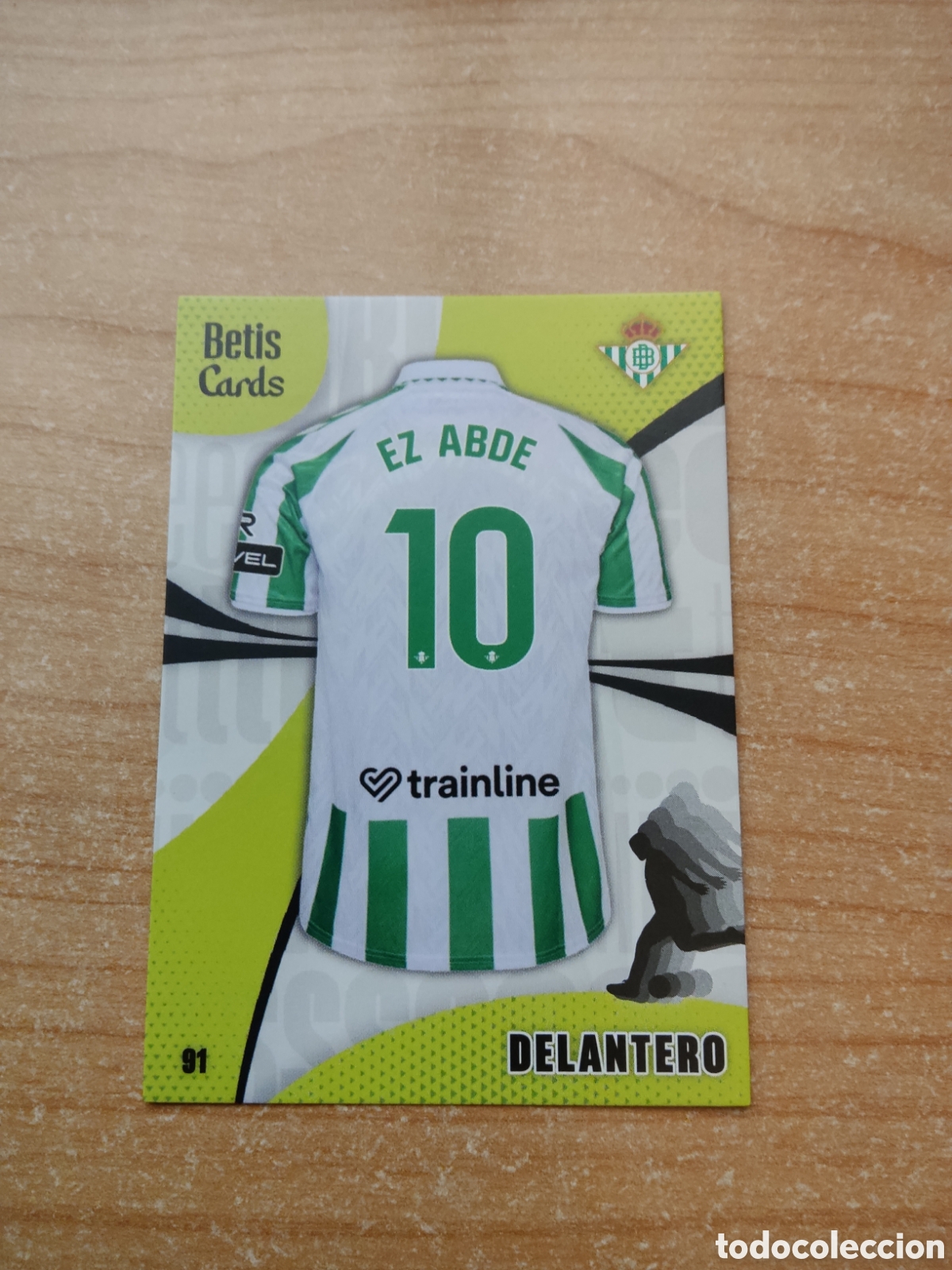 Cromos de Futebol: 91 ABDE DELANTERO REAL BETIS HOLY CARDS 2024 2025