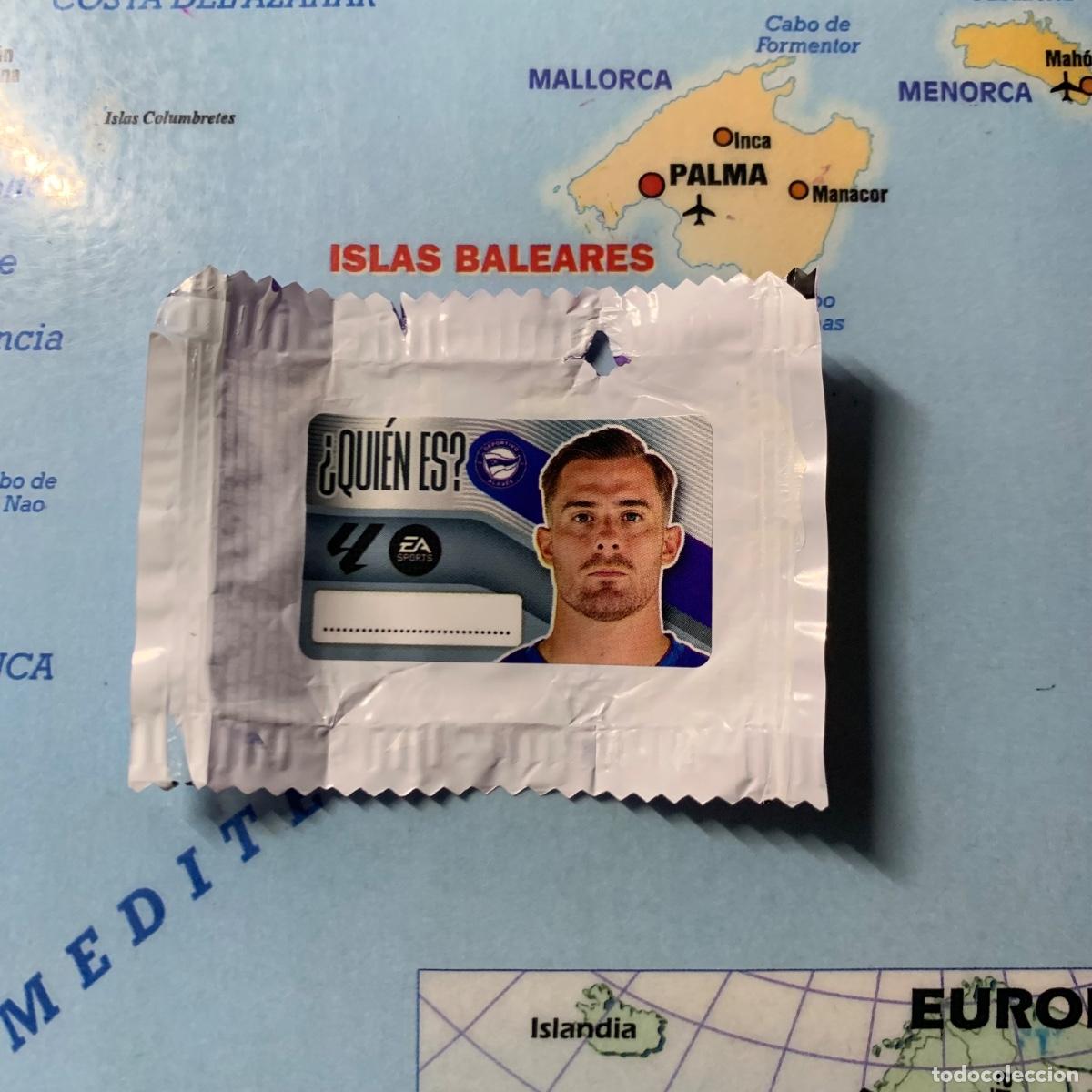 Cromos de Futebol: Cromo chicle quien es Toni Mart&iacute;nez del Alav&eacute;s liga este liga este 26-27 2026-2027