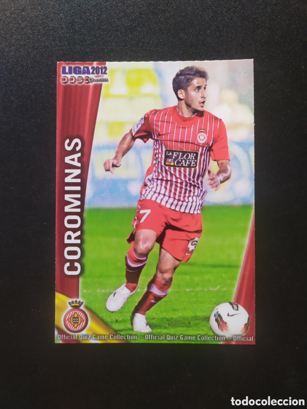 Cromos de Futebol: Mundicromo fichas Liga 2011 2012 11 12 Corominas n&deg; 937 Girona