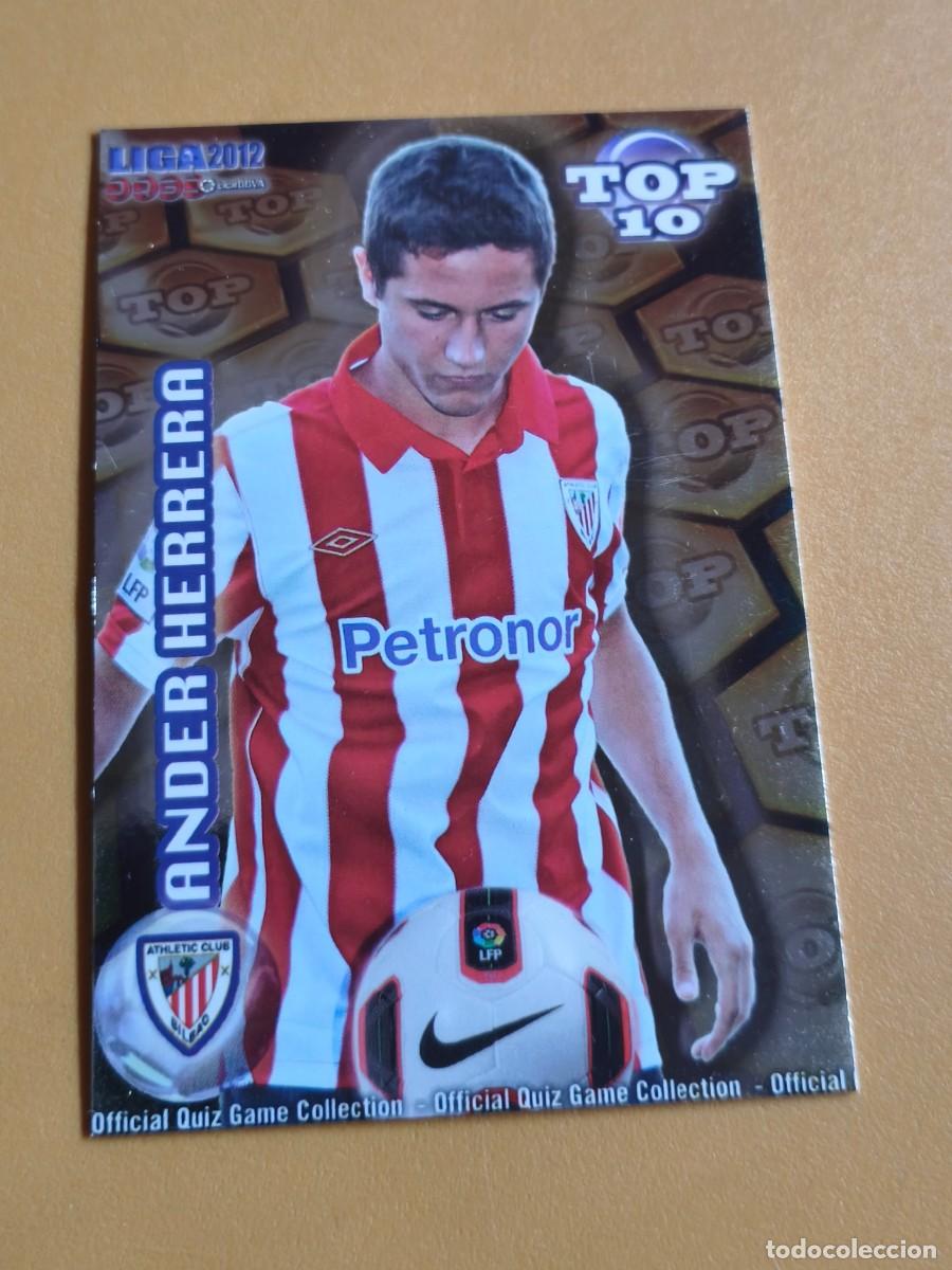 Cromos de Futebol: ander herrera, liga 2012 top