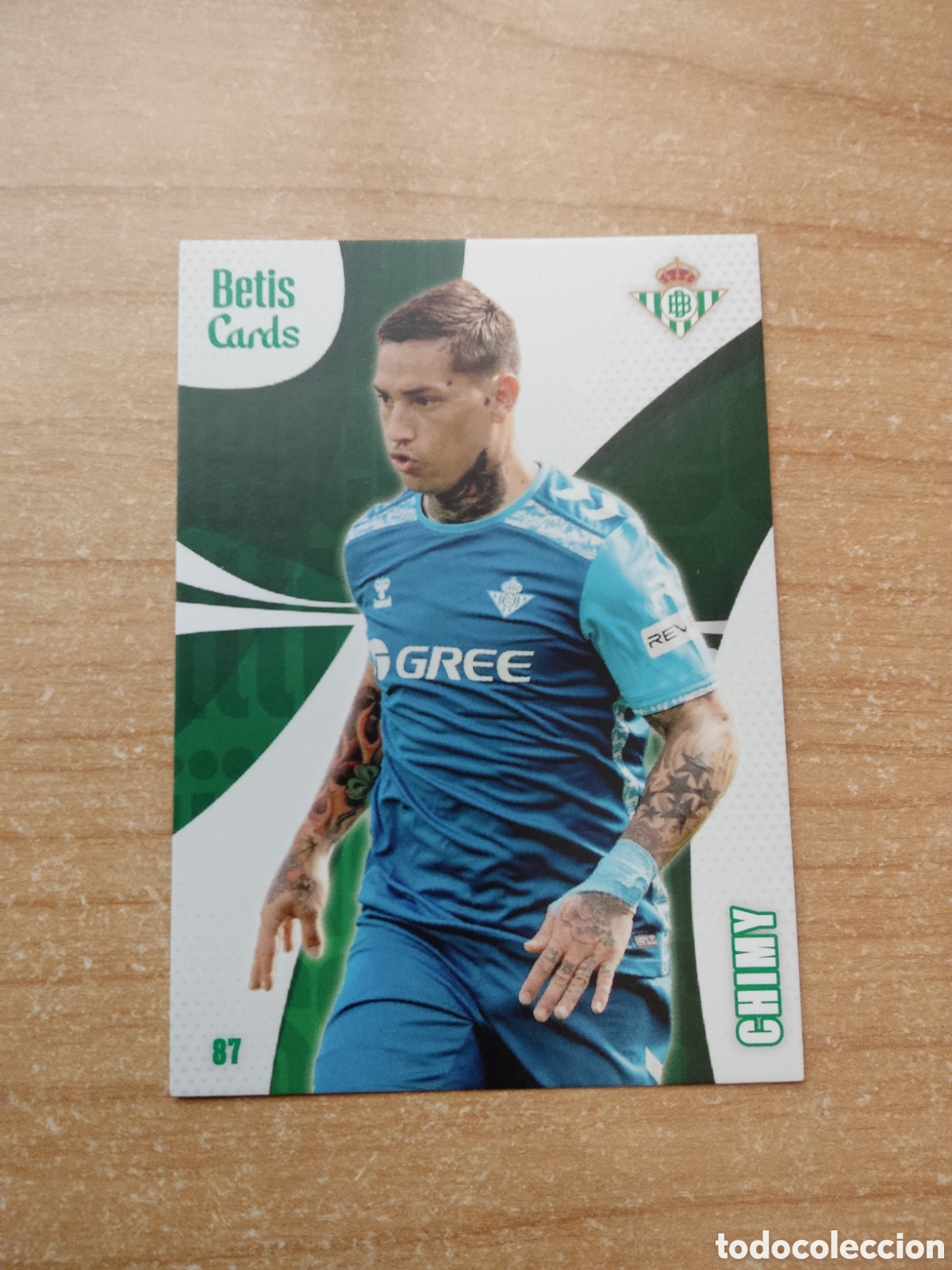 Cromos de Futebol: 87 CHIMY AVILA REAL BETIS HOLY CARDS 2024 2025