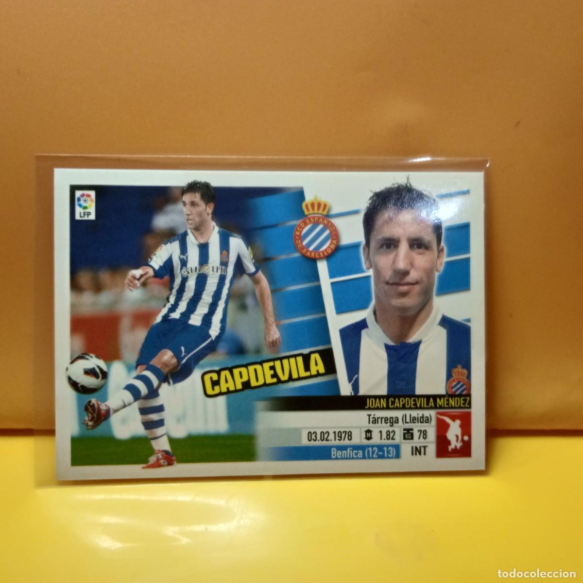 Cromos de Futebol: EDICIONES ESTE: 2013 2014 13 14 R.C.D ESPANYOL CAPDEVILA 7A 7 A