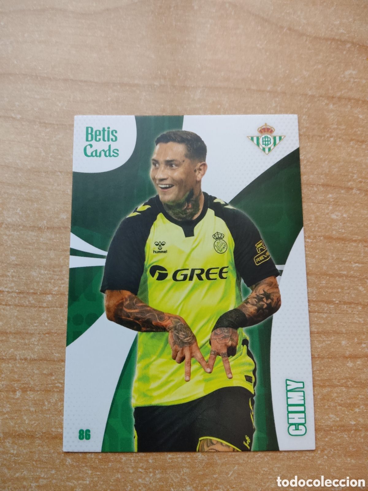 Cromos de Futebol: 86 CHIMY AVILA REAL BETIS HOLY CARDS 2024 2025