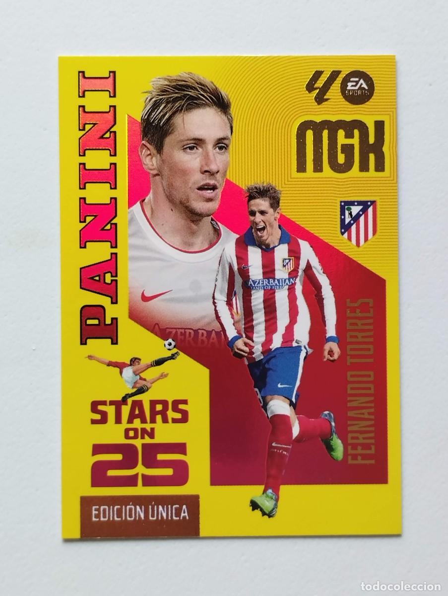 Cromos de f&uacute;tbol: CROMO CARD 2026 2027 MEGACRACKS 27 26 MGK STARS ON 25 EDICION UNICA TORRES 432 ATLETICO DE MADRID