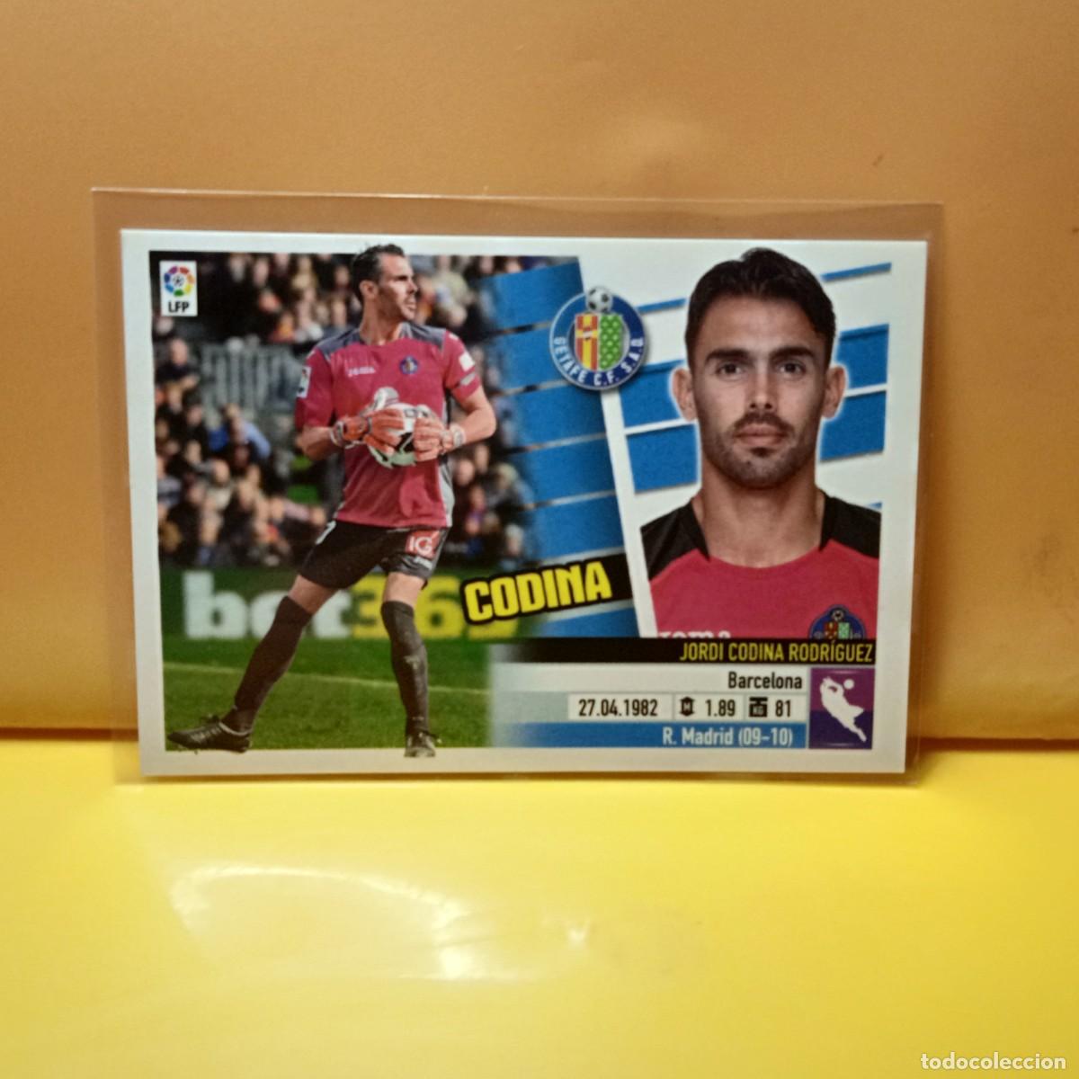 Cromos de f&uacute;tbol: EDICIONES ESTE: 2013 2014 13 14 GETAFE C.F CODINA 2