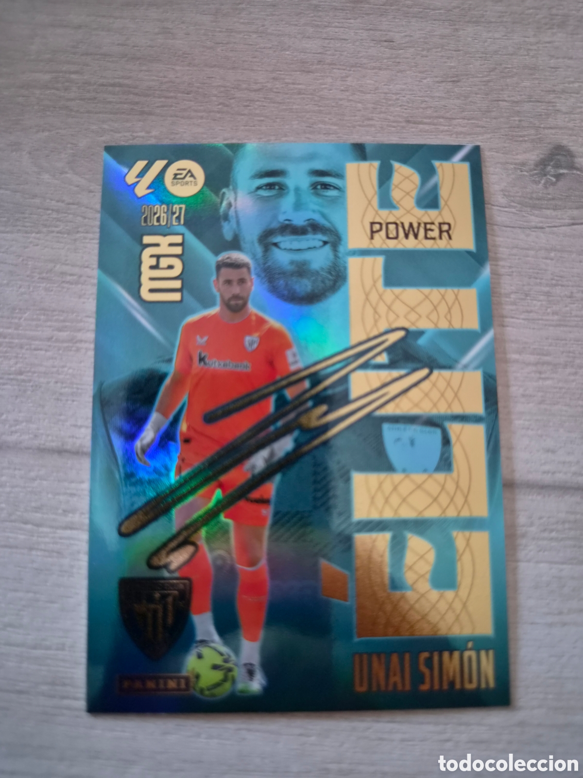 Cromos de f&uacute;tbol: P17 Elite Power Unai Simon Megacracks 26/27
