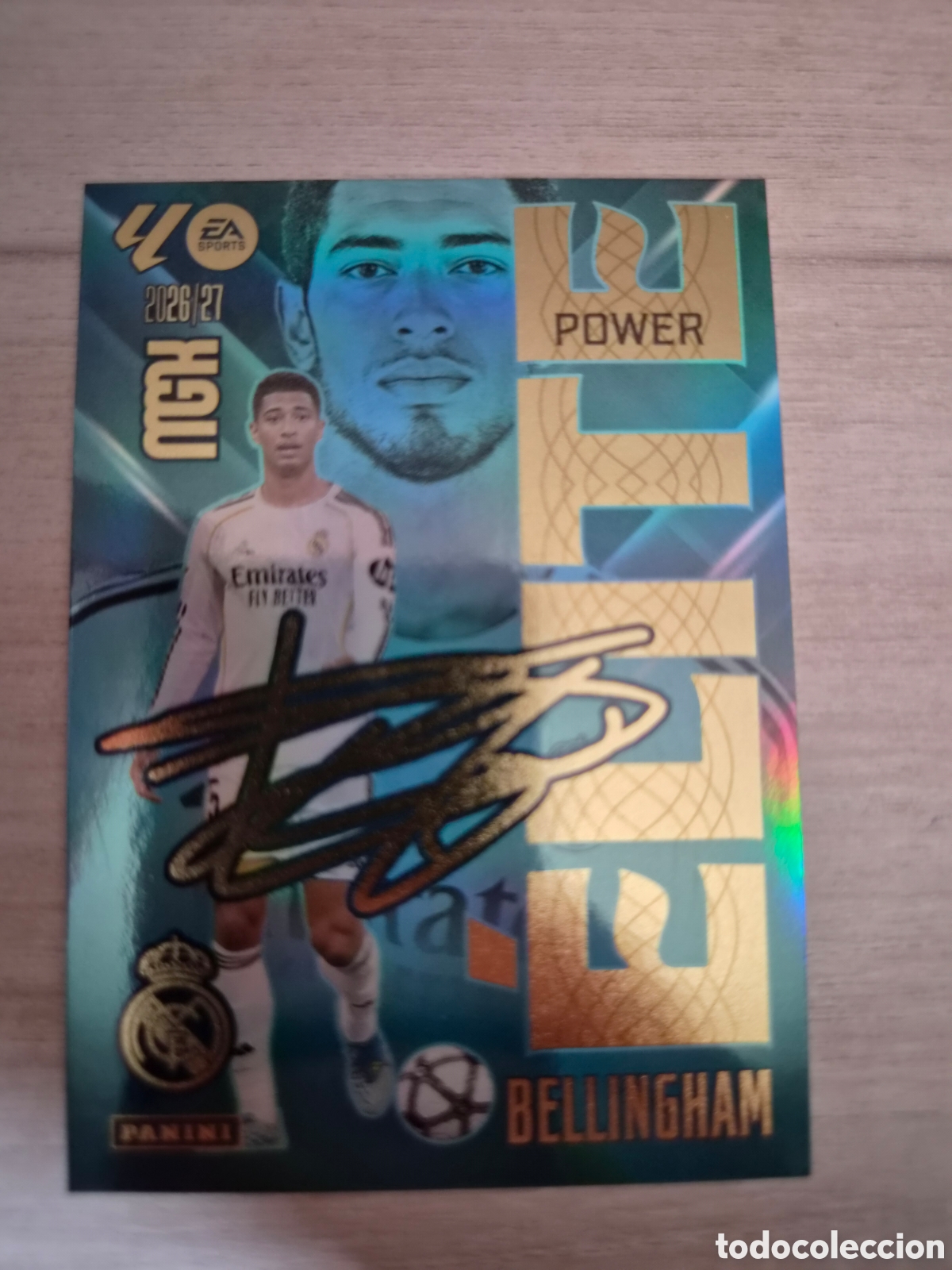 Cromos de f&uacute;tbol: P2 Elite Power Bellingham Megacracks 26/27