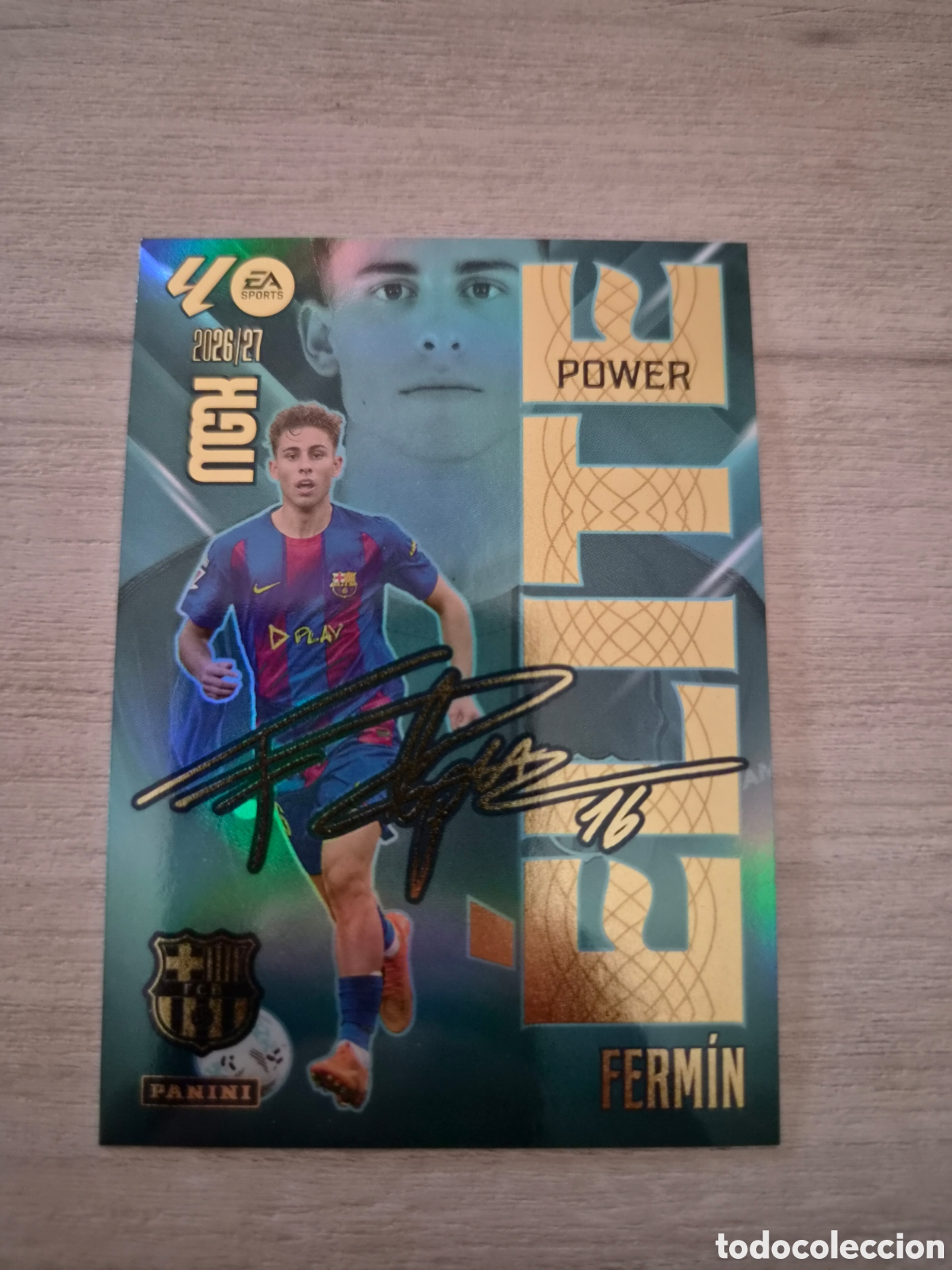 Cromos de f&uacute;tbol: P6 Elite Power Fermin Megacracks 26/27