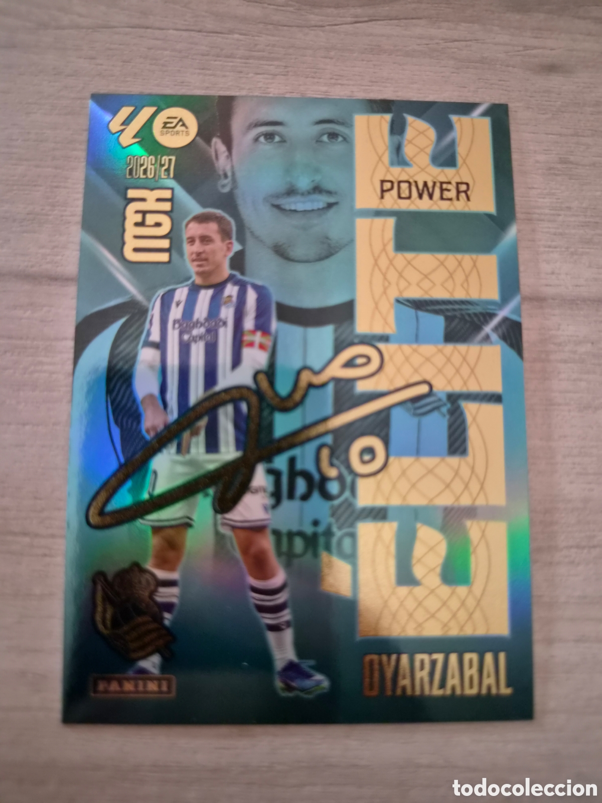 Cromos de f&uacute;tbol: P13 Elite Power Oyarzabal Megacracks 26/27
